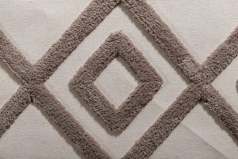 Wiltonmatte Palmvalley 200x300 cm Nougat - Brun - Friezematte - Wiltontepper - Store tepper