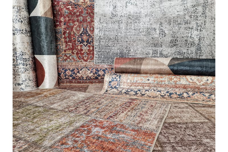 Wiltonteppe Viney 230x340 Rektangulær - Grå - Tekstiler & tepper - Teppe & matte - Moderne matte - Friezematte