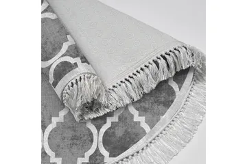 Alanur Home Matte 100x100 cm - Grå - Tekstiler & tepper - Teppe & matte - Moderne matte - Wiltontepper