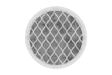 Alanur Home Matte 100x100 cm - Grå - Tekstiler & tepper - Teppe & matte - Moderne matte - Wiltontepper