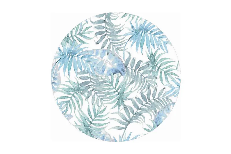 Artloop Matte 150 cm Rund, Multifarget