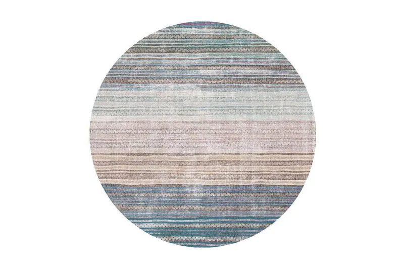 Artloop Matte 150 cm Rund, Multifarget