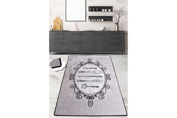 Chilai Matte 100x200 cm - Grå/Svart - Tekstiler & tepper - Teppe & matte - Moderne matte - Wiltontepper