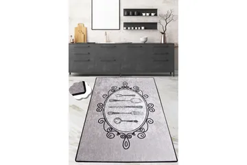 Chilai Matte 100x200 cm - Grå/Svart - Tekstiler & tepper - Teppe & matte - Moderne matte - Wiltontepper