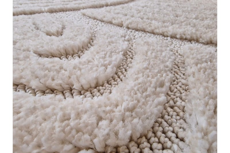 Doriane Zen Wiltonteppe 80x150 cm - Hvit - Tekstiler & tepper - Teppe & matte - Moderne matte - Wiltontepper