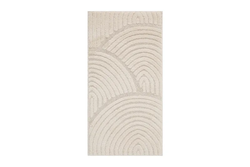 Doriane Zen Wiltonteppe 80x150 cm, Hvit