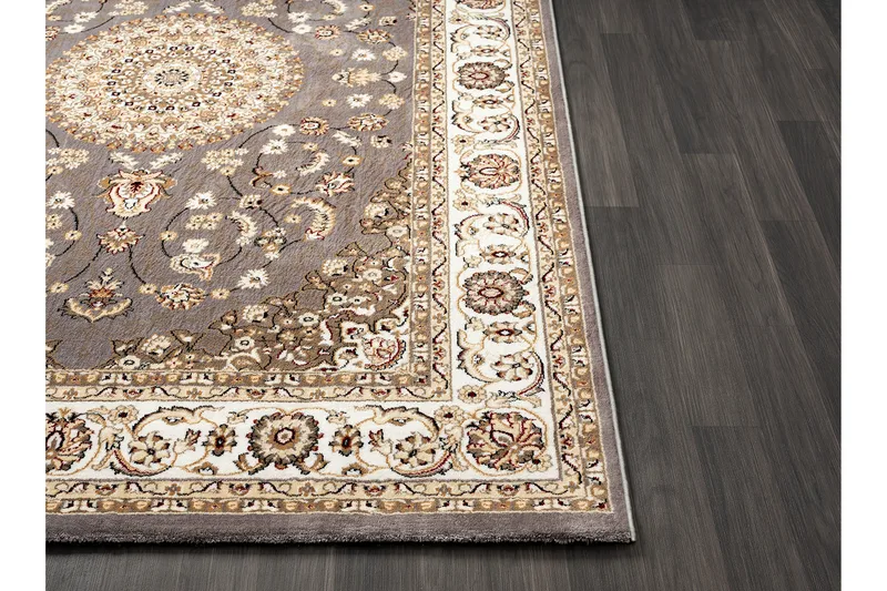 Dubai Medallion Wiltonmatte 200x290 cm - Grå - Tekstiler & tepper - Teppe & matte - Moderne matte - Wiltontepper