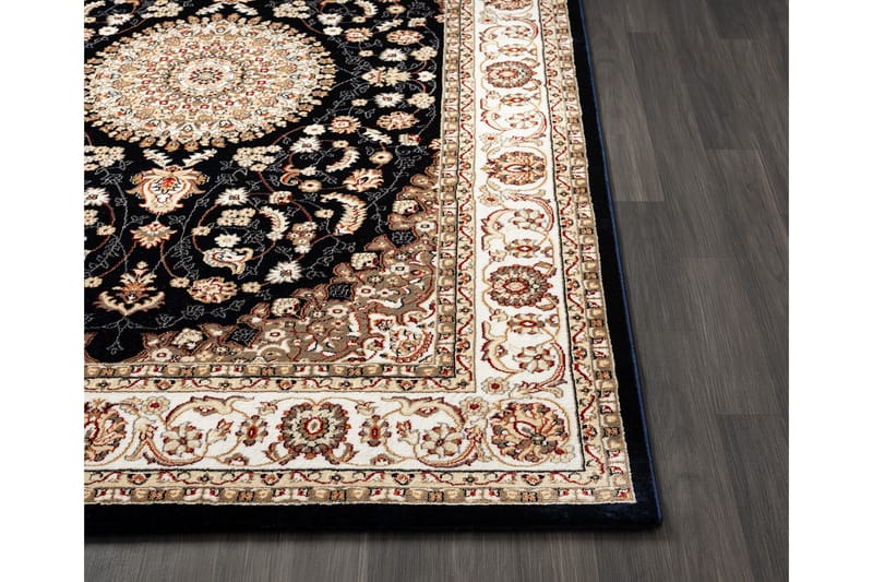 Dubai Medallion Wiltonmatte 80x150 cm - Blå - Tekstiler & tepper - Teppe & matte - Moderne matte - Wiltontepper