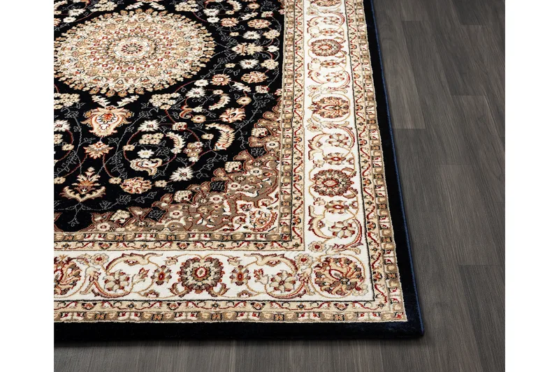 Dubai Medallion Wiltonmatte 80x150 cm - Blå - Tekstiler & tepper - Teppe & matte - Moderne matte - Wiltontepper