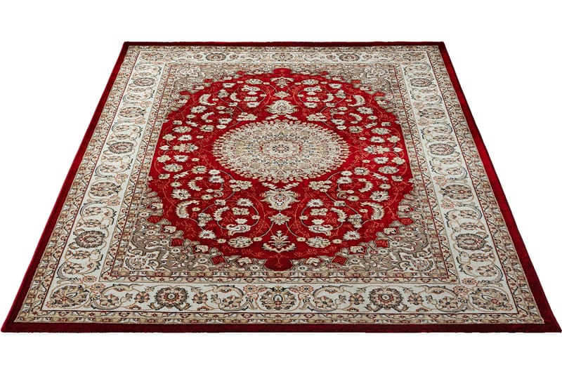 Dubai Medallion Wiltonmatte 80x150 cm - Rød - Tekstiler & tepper - Teppe & matte - Moderne matte - Wiltontepper