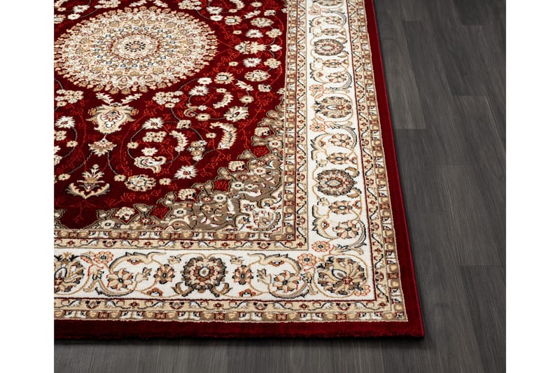 Dubai Medallion Wiltonmatte 80x150 cm - Rød - Tekstiler & tepper - Teppe & matte - Moderne matte - Wiltontepper