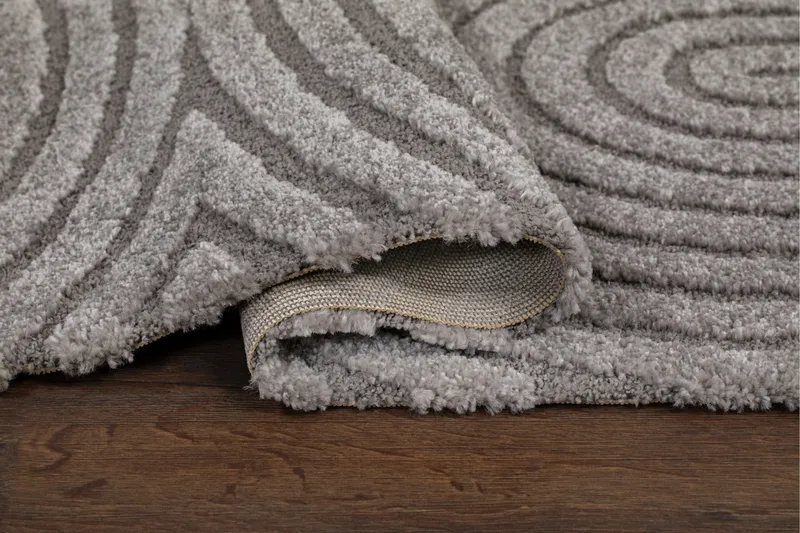 Genova Zen Wiltonmatta 200x290 cm - Grå - Tekstiler & tepper - Teppe & matte - Moderne matte - Wiltontepper