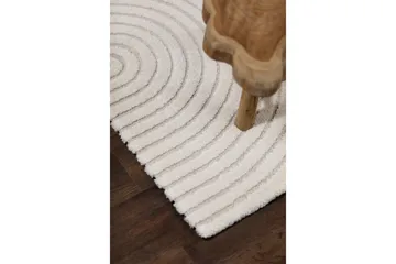 Genova Zen Wiltonmatte 160x230 cm - Hvit - Tekstiler & tepper - Teppe & matte - Moderne matte - Wiltontepper