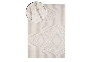 Genova Zen Wiltonmatte 160x230 cm - Hvit - Tekstiler & tepper - Teppe & matte - Moderne matte - Wiltontepper