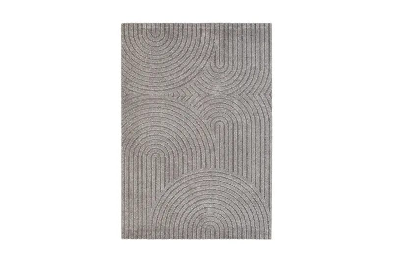 Genova Zen Wiltonmatte 240x340 cm, Grå