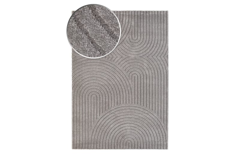 Genova Zen Wiltonmatte 240x340 cm - Grå - Tekstiler & tepper - Teppe & matte - Moderne matte - Wiltontepper