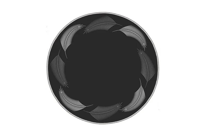 Homefesto Matte 100 cm Rund, Multifarget