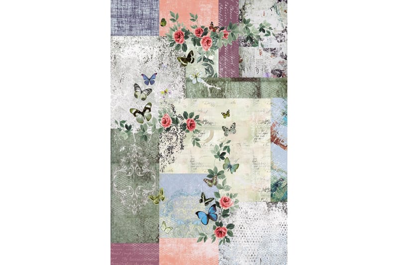 Homefesto Matte 100x150 cm - Multifarget - Tekstiler & tepper - Teppe & matte - Moderne matte - Wiltontepper