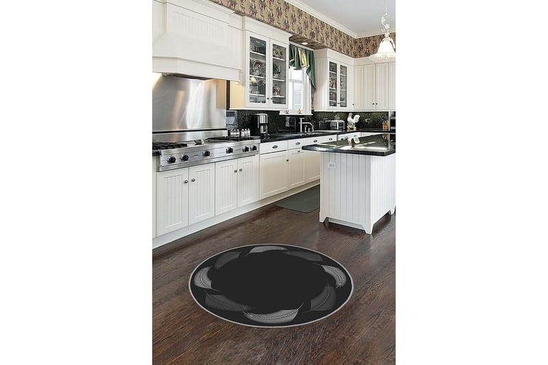 Homefesto Matte 110 cm Rund - Multifarget - Tekstiler & tepper - Teppe & matte - Moderne matte - Wiltontepper