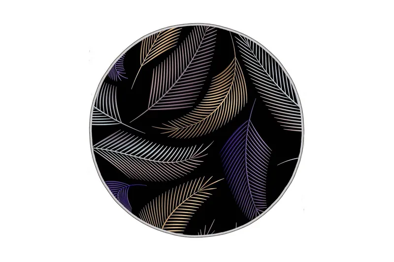 Homefesto Matte 130 cm Rund, Multifarget