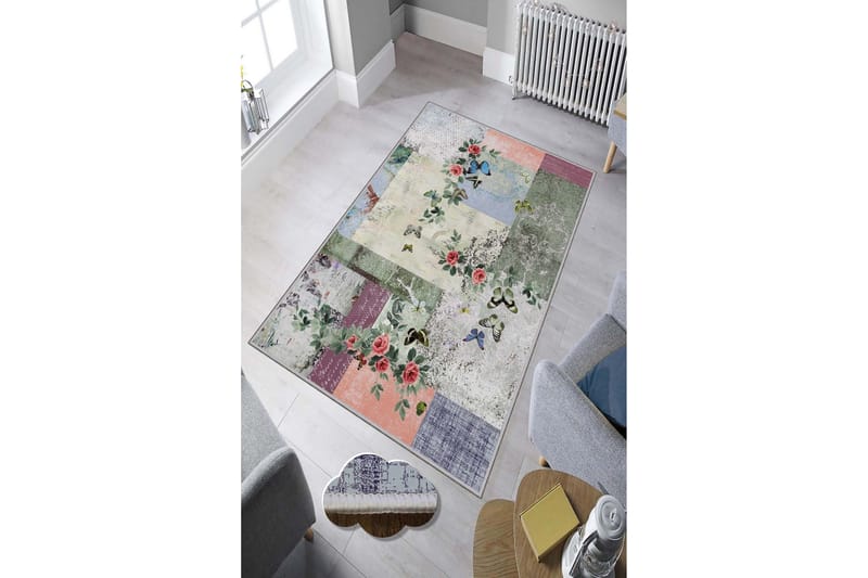 Homefesto Matte 140x220 cm - Multifarget - Tekstiler & tepper - Teppe & matte - Moderne matte - Wiltontepper