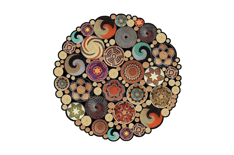 Homefesto Matte 150 cm Rund, Multifarget