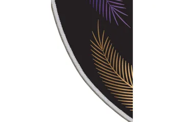 Homefesto Matte 150 cm Rund - Multifarget - Tekstiler & tepper - Teppe & matte - Moderne matte - Wiltontepper