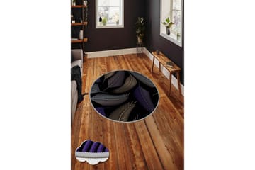 Homefesto Matte 60 cm Rund - Multifarget - Tekstiler & tepper - Teppe & matte - Moderne matte - Wiltontepper