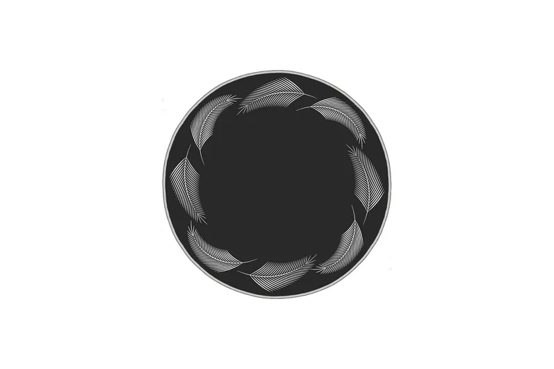 Homefesto Matte 80 cm Rund, Multifarget