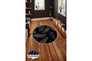 Homefesto Matte 90 cm Rund - Multifarget - Tekstiler & tepper - Teppe & matte - Moderne matte - Wiltontepper