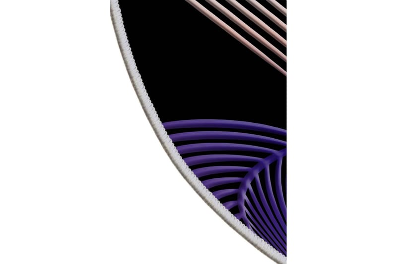 Homefesto Matte 90 cm Rund - Multifarget - Tekstiler & tepper - Teppe & matte - Moderne matte - Wiltontepper