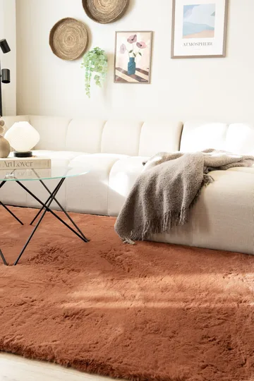 Maskinvevd teppe KM Home Heaven Deluxe 200x290 Rust - Rust - Tekstiler & tepper - Teppe & matte - Moderne matte - Wiltontepper