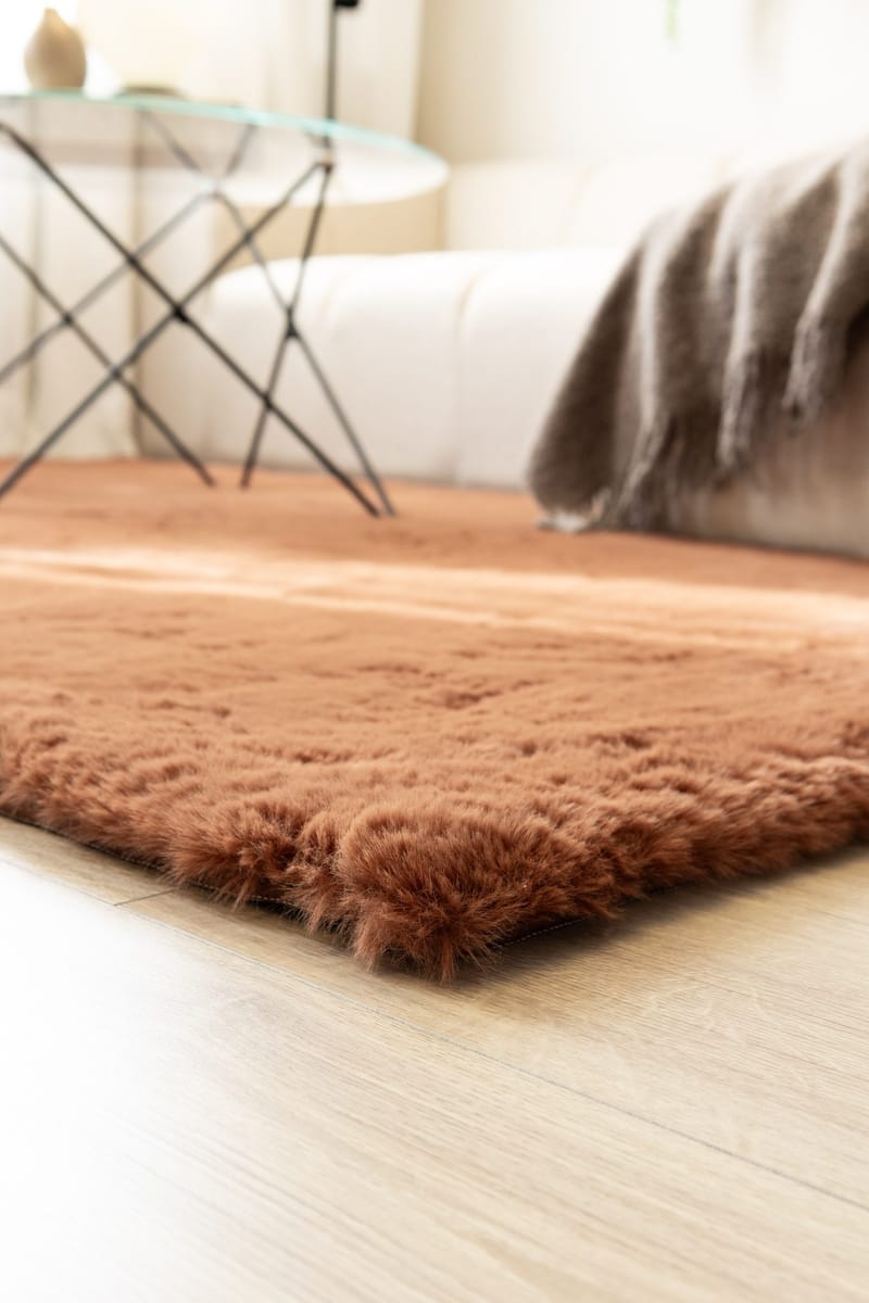 Maskinvevd teppe KM Home Heaven Deluxe 200x290 Rust - Rust - Tekstiler & tepper - Teppe & matte - Moderne matte - Wiltontepper