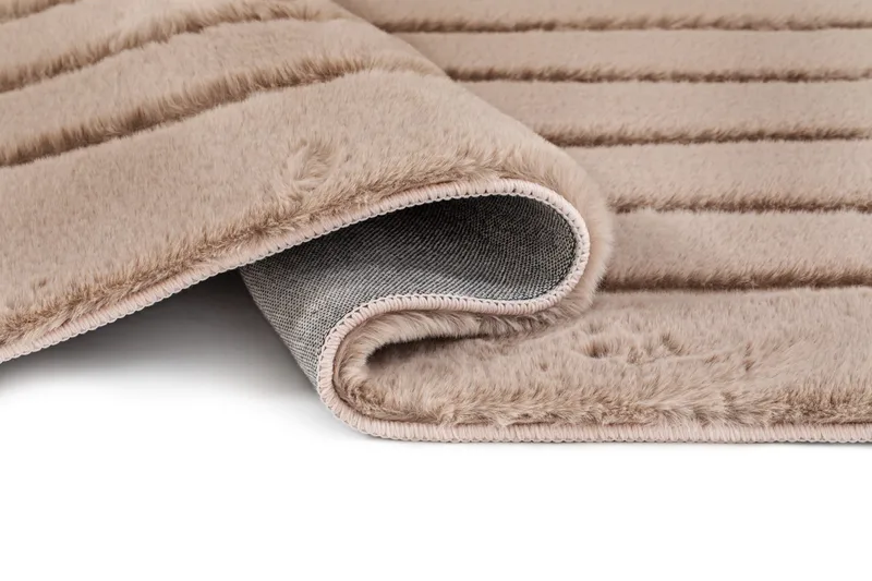 Maskinvevd teppe KM Home Heaven Modern 240x340 Taupe - Taupe - Tekstiler & tepper - Teppe & matte - Moderne matte - Wiltontepper