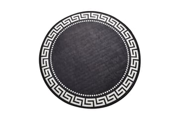 Matte Antik Rund 100 cm - Flerfarget/Fløyel - Tekstiler & tepper - Teppe & matte - Moderne matte - Wiltontepper