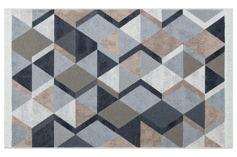 Matte AR 10 - Beige, Svart - Beige/Svart/Hvit/Bomull - Tekstiler & tepper - Teppe & matte - Moderne matte - Wiltontepper