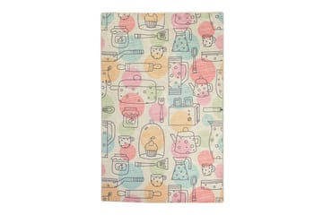 Matte Bakeri (100 x 200) - Flerfarget/Fløyel - Tekstiler & tepper - Teppe & matte - Moderne matte - Wiltontepper