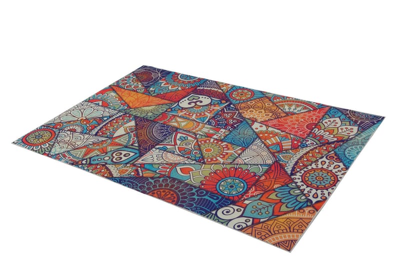 Matte Bodhana 100x150 cm - Flerfarget - Tekstiler & tepper - Teppe & matte - Moderne matte - Wiltontepper