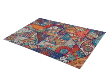 Matte Chana - Flerfarget - Tekstiler & tepper - Teppe & matte - Moderne matte - Wiltontepper