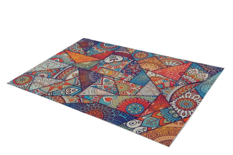 Matte Chana - Flerfarget - Tekstiler & tepper - Teppe & matte - Moderne matte - Wiltontepper