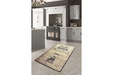 Matte Coffee Store (120 x 180) - Flerfarget/Fløyel - Tekstiler & tepper - Teppe & matte - Moderne matte - Wiltontepper