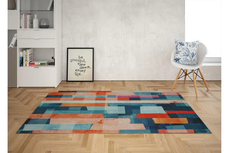 Matte Coleman - Flerfarget - Tekstiler & tepper - Teppe & matte - Moderne matte - Wiltontepper