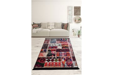 Matte De Colores 140x190 cm - Flerfarget/Fløyel - Tekstiler & tepper - Teppe & matte - Moderne matte - Wiltontepper