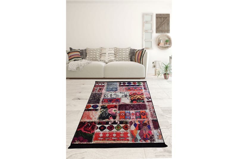 Matte De Colores 140x190 cm - Flerfarget/Fløyel - Tekstiler & tepper - Teppe & matte - Moderne matte - Wiltontepper