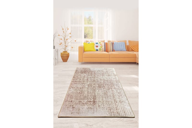 Matte Estate - Beige - Beige / Fløyel - Tekstiler & tepper - Teppe & matte - Moderne matte - Wiltontepper