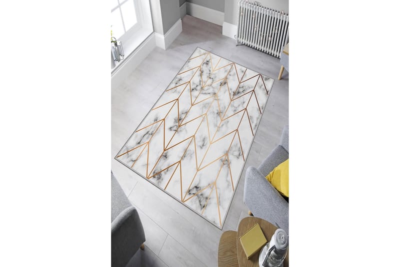 Matte EXFAB275 - Flerfarget - Tekstiler & tepper - Teppe & matte - Moderne matte - Wiltontepper