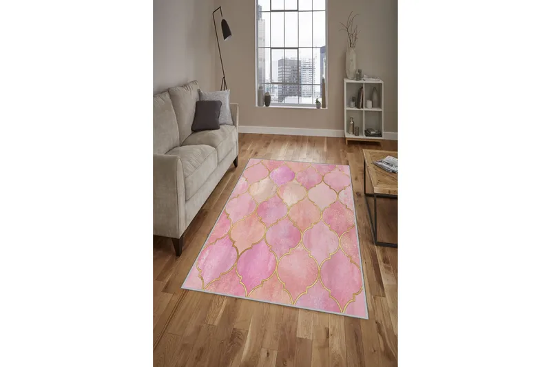 Matte EXFAB299 - Flerfarget - Tekstiler & tepper - Teppe & matte - Moderne matte - Wiltontepper