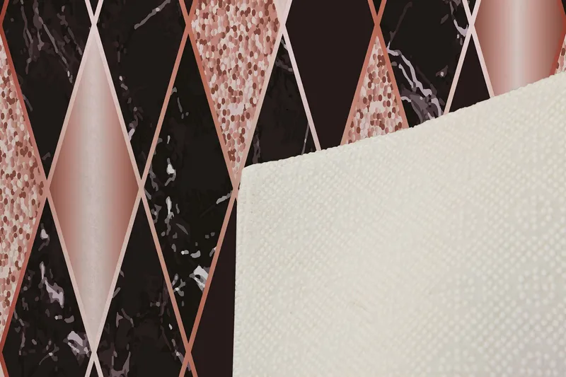 Matte EXFAB310 - Flerfarget - Tekstiler & tepper - Teppe & matte - Moderne matte - Wiltontepper