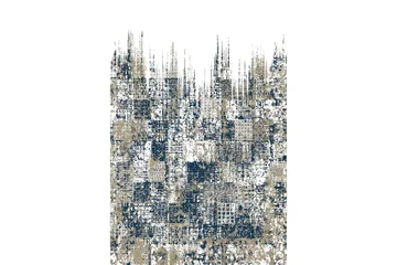 Matte EXFAB335 - Flerfarget - Tekstiler & tepper - Teppe & matte - Moderne matte - Wiltontepper