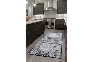 Matte Fincan - Grå (120 x 180) - Grå / Fløyel - Tekstiler & tepper - Teppe & matte - Moderne matte - Wiltontepper